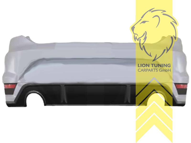 links und rechts, Ersatzteile von äquivalenter Qualität für die Besitzer des Fahrzeugs (entspr. EU-Verordnung 46/2010), PP Kunststoff, grundiert, für Fahrzeuge ohne PDC