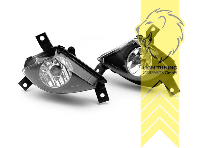 Halogen, schwarz, nur passend für Fahrzeuge mit Standard Stoßstange, H11, Eintragungsfrei / mit E-Prüfzeichen
