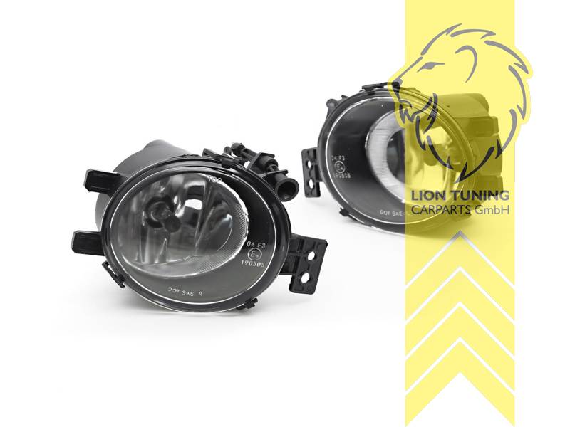 Halogen, schwarz, H8, Eintragungsfrei / mit E-Prüfzeichen