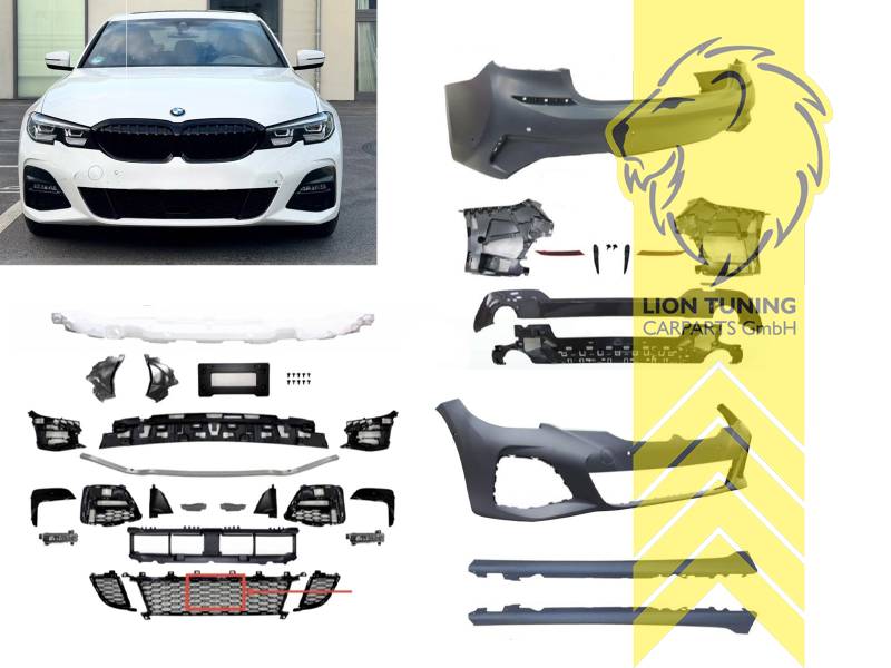 Ersatzteile von äquivalenter Qualität für die Besitzer des Fahrzeugs (entspr. EU-Verordnung 46/2010), nicht für Fahrzeuge mit Ambiente Beleuchtung, PP Kunststoff, grundiert, für Fahrzeuge mit PDC, für Fahrzeuge ohne Radar (ACC), für Fahrzeuge ohne SRA