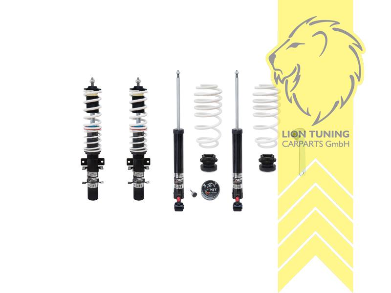 Zugstufe einstellbar, weiss, nicht passend für Allrad, Metall / Stahl, Eintragungspflichtig / Teilegutachten liegt bei