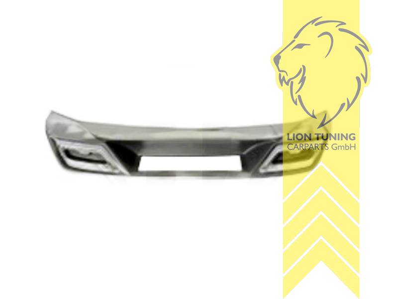 schwarz matt, PP Kunststoff, Eintragungsfrei / als Ersatzteil verwendbar