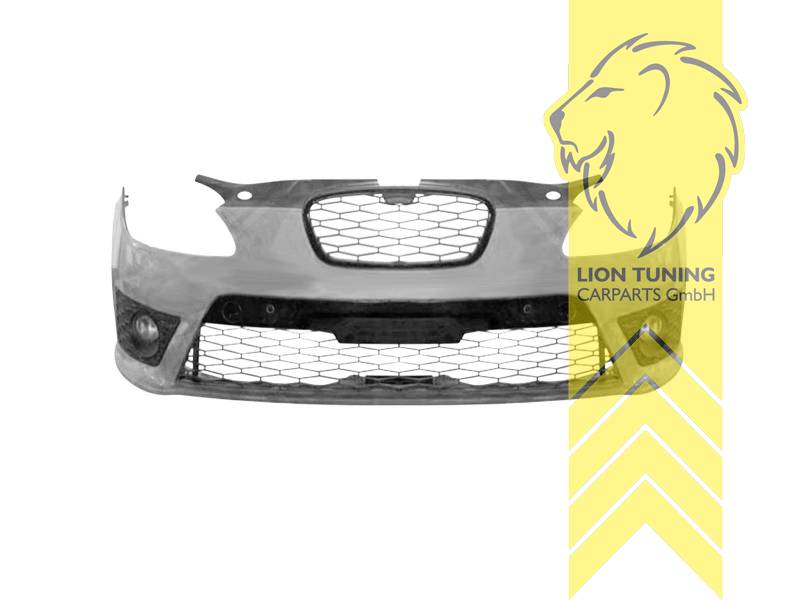 Original Nebelscheinwerfer können übernommen werden, Ersatzteile von äquivalenter Qualität für die Besitzer des Fahrzeugs (entspr. EU-Verordnung 46/2010), PP Kunststoff, grundiert, für Fahrzeuge ohne PDC, für Fahrzeuge ohne SRA