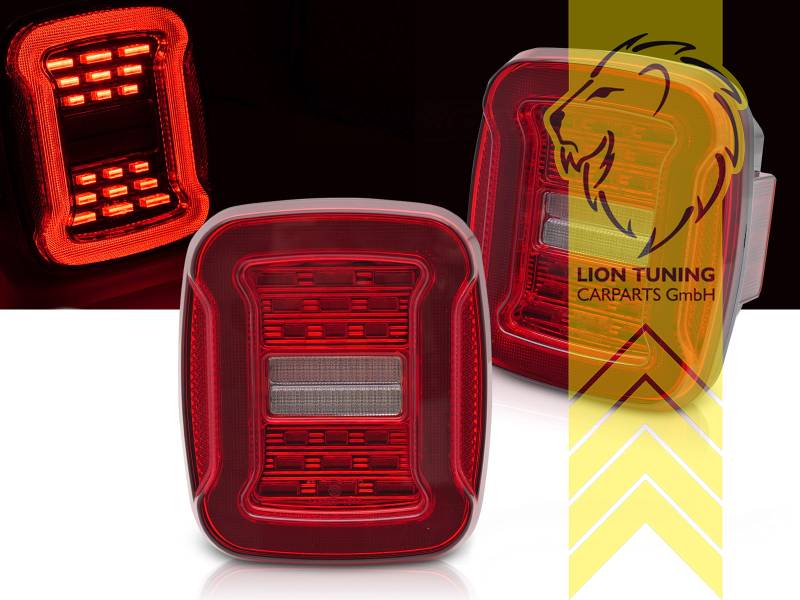 LED, dynamischer LED Blinker, rot, weiss, Eintragungsfrei / mit E-Prüfzeichen