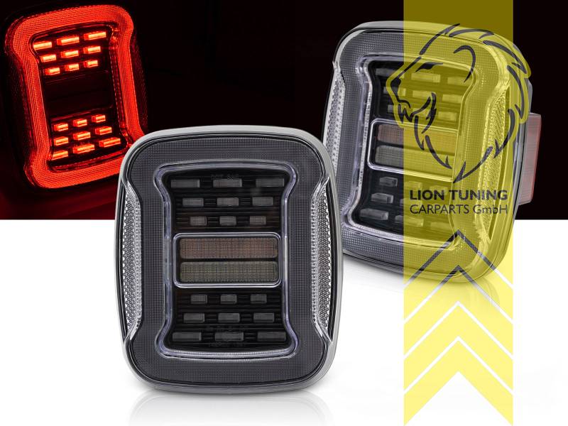 LED, dynamischer LED Blinker, schwarz, Eintragungsfrei / mit E-Prüfzeichen