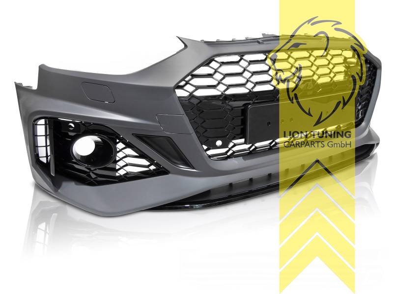 schwarz, Ersatzteile von äquivalenter Qualität für die Besitzer des Fahrzeugs (entspr. EU-Verordnung 46/2010), PP Kunststoff, grundiert, für Fahrzeuge mit PDC, für Fahrzeuge mit Radar (ACC), für Fahrzeuge mit SRA