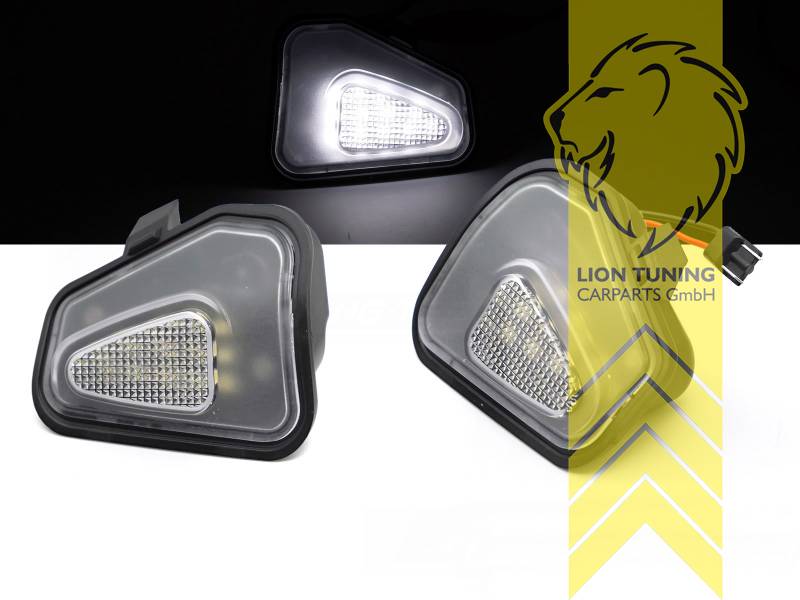 nur passend wenn ab Werk schon eine Umfeldbeleuchtung verbaut ist!, LED, Eintragungsfrei / mit E-Prüfzeichen