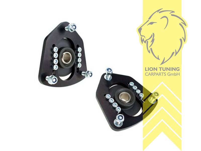 mit Sturz / - Nachlaufverstellung, durch Austausch der Domlager zusätzliche Tieferlegung von 25mm