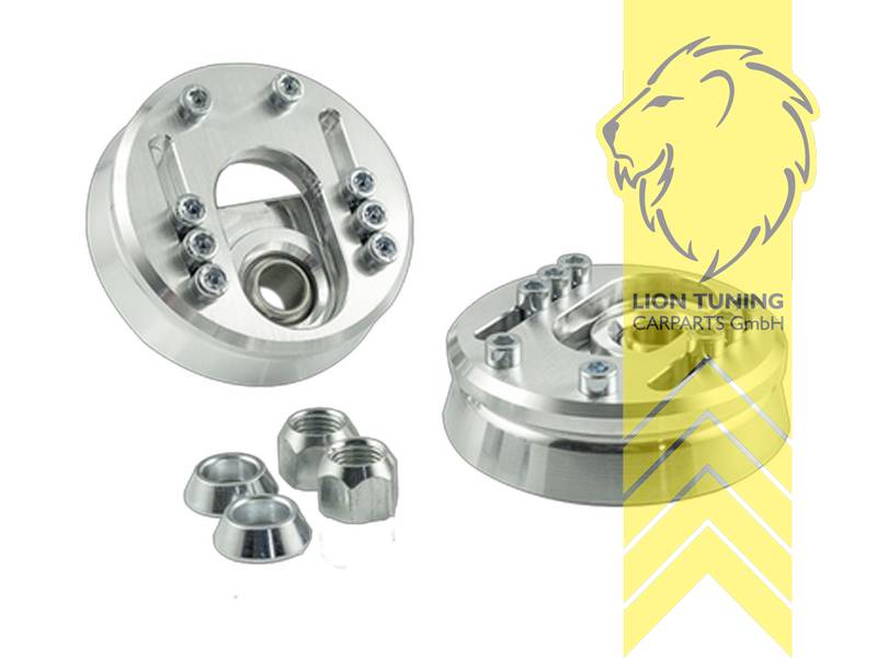 mit Sturz / - Nachlaufverstellung, speziell für Gewindefahrwerke