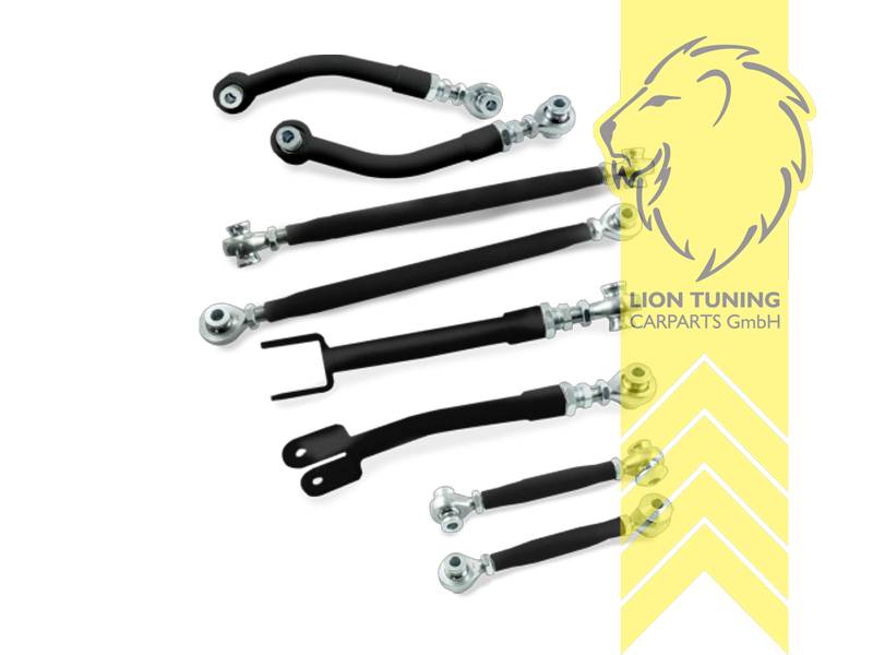 mit verstellbarem Uniball-Lager, Stahl pulverbeschichtet