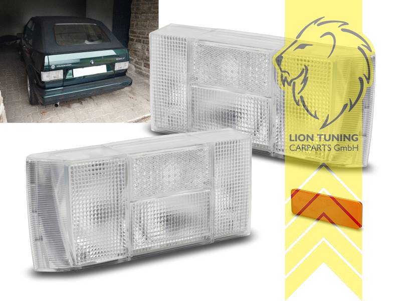 Halogen, weiss, es werden farbige Leuchtmittel benötigt!, Blinkerbirnen BAU15S, Eintragungsfrei / mit E-Prüfzeichen