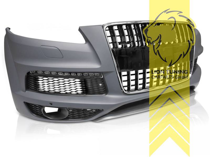 für Fahrzeuge mit PDC, Ersatzteile von äquivalenter Qualität für die Besitzer des Fahrzeugs (entspr. EU-Verordnung 46/2010), inkl. LED Tagfahrlicht, ABS Kunststoff, grundiert