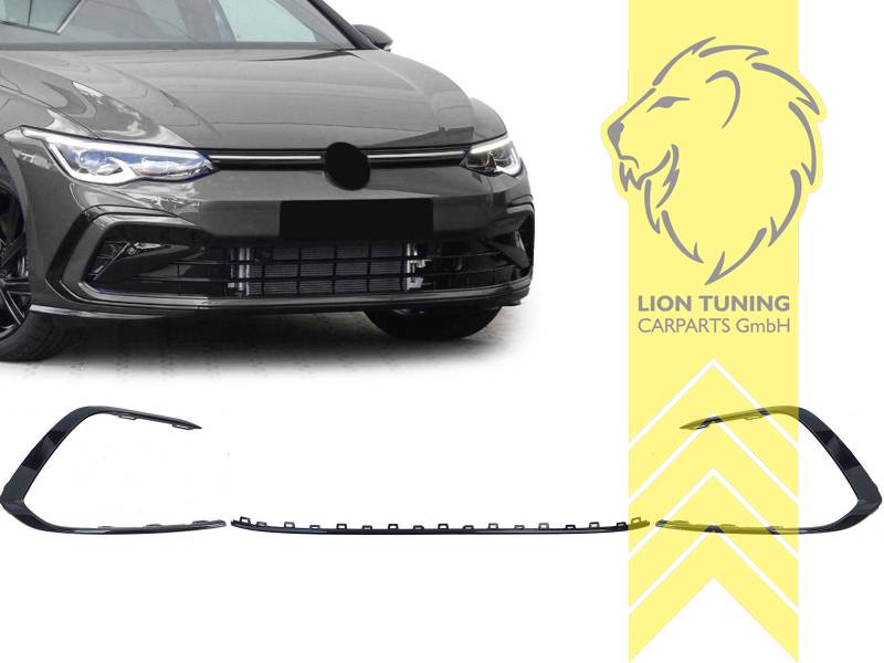 schwarz glänzend, nur passend für GTI, GTD, GTE, R-Line, Eintragungsfrei / als Ersatzteil verwendbar