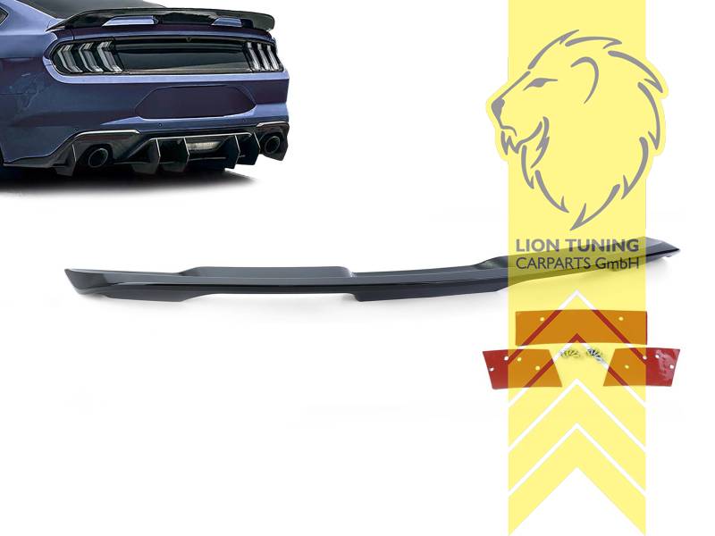 schwarz glänzend, Ersatzteile von äquivalenter Qualität für die Besitzer des Fahrzeugs (entspr. EU-Verordnung 46/2010), ABS Kunststoff