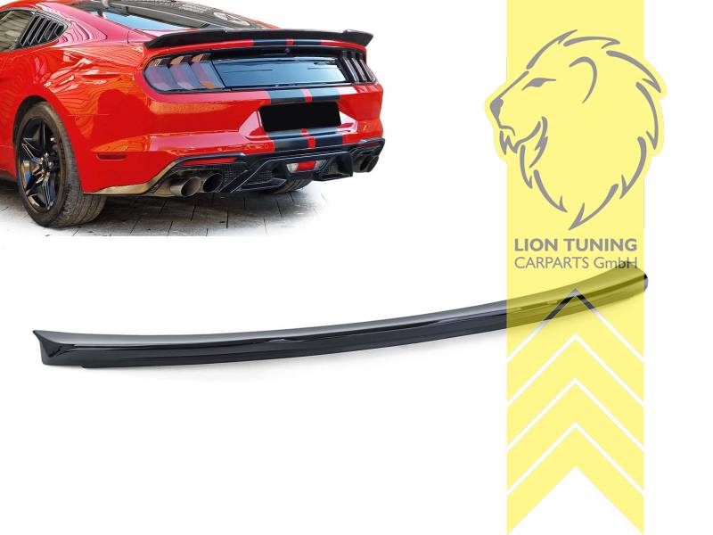 schwarz glänzend, Ersatzteile von äquivalenter Qualität für die Besitzer des Fahrzeugs (entspr. EU-Verordnung 46/2010), ABS Kunststoff