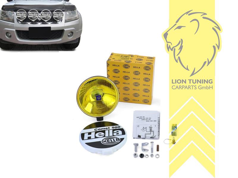 165 mm, 65 mm, gelb, H3, 1F4 005 750 651, Eintragungsfrei / mit E-Prüfzeichen