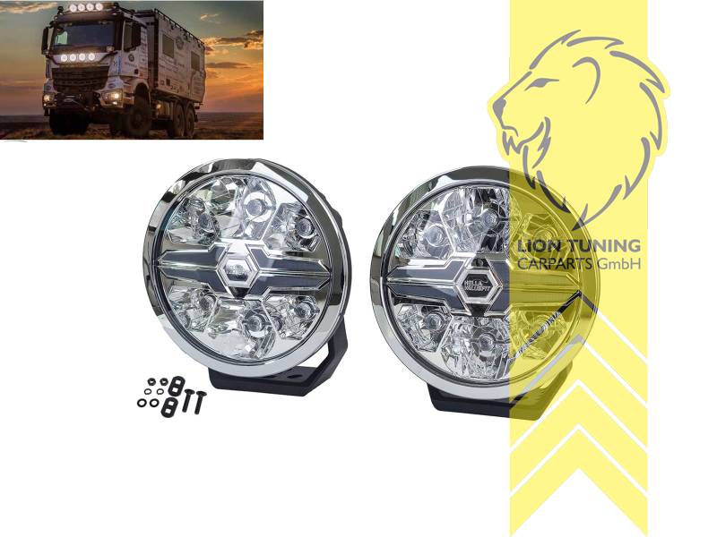 9 Zoll / 22,86 cm, 6000 K, 1920 g, 18 Watt, 1FJ 357 199 041, Eintragungsfrei / mit E-Prüfzeichen