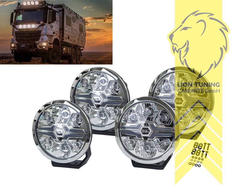 9 Zoll / 22,86 cm, 6000 K, 1920 g, 18 Watt, 1FJ 357 199 041, Eintragungsfrei / mit E-Prüfzeichen