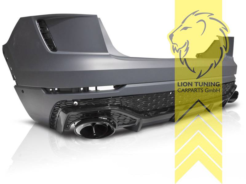 Ersatzteile von äquivalenter Qualität für die Besitzer des Fahrzeugs (entspr. EU-Verordnung 46/2010), PP Kunststoff, grundiert, für Fahrzeuge mit PDC