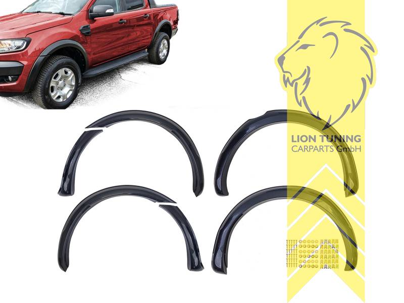 schwarz matt, ABS Kunststoff, 2 cm, Eintragungsfrei / als Ersatzteil verwendbar