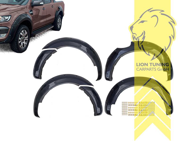 schwarz matt, ABS Kunststoff, 4,5 cm, Eintragungsfrei / als Ersatzteil verwendbar