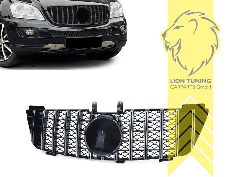 Original Mercedes Emblem wird übernommen, chrom, schwarz glänzend, ABS Kunststoff, Eintragungsfrei / als Ersatzteil verwendbar