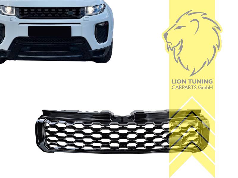 schwarz glänzend, ABS Kunststoff, Eintragungsfrei / keine Eintragung nötig