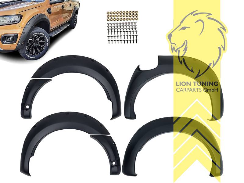 schwarz matt, ABS Kunststoff, 4,5 cm, Eintragungsfrei / als Ersatzteil verwendbar