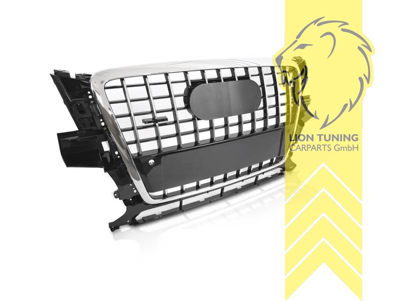 chrom, schwarz, nicht passend für S-Line, ABS Kunststoff, für Fahrzeuge mit PDC, Eintragungsfrei / als Ersatzteil verwendbar