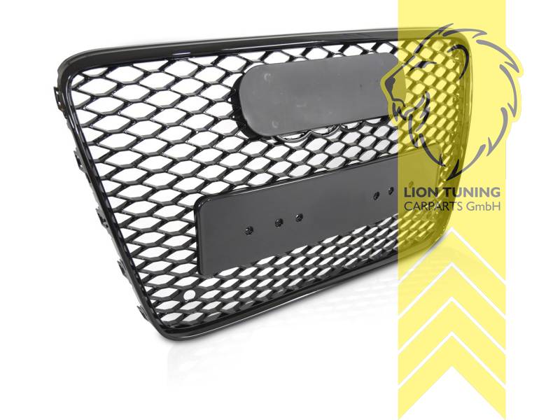 schwarz glänzend, nicht passend für S-Line, ABS Kunststoff, Eintragungsfrei / als Ersatzteil verwendbar