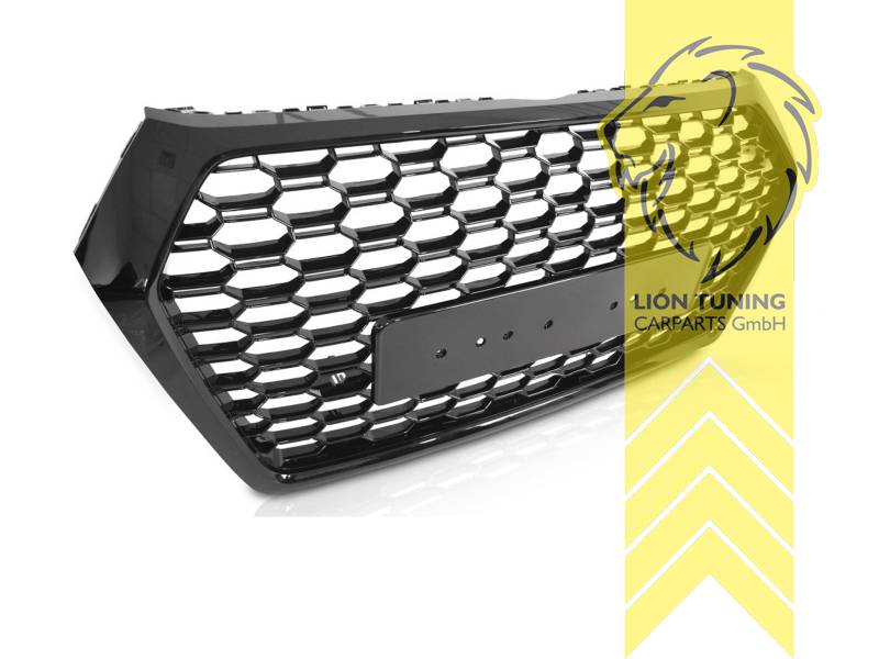 schwarz glänzend, auch für Modelle mit Kamera-System, ABS Kunststoff, für Fahrzeuge mit PDC, Eintragungsfrei / als Ersatzteil verwendbar