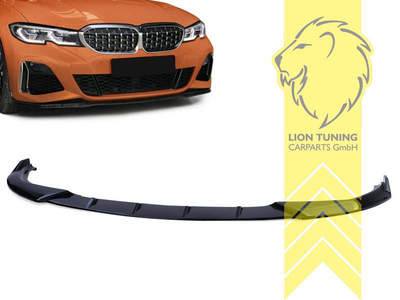 schwarz glänzend, nur passend für Fahrzeuge mit M-Paket Stoßstange, Montageanleitung auf Anfrage erhältlich, Ersatzteile von äquivalenter Qualität für die Besitzer des Fahrzeugs (entspr. EU-Verordnung 46/2010), PP Kunststoff