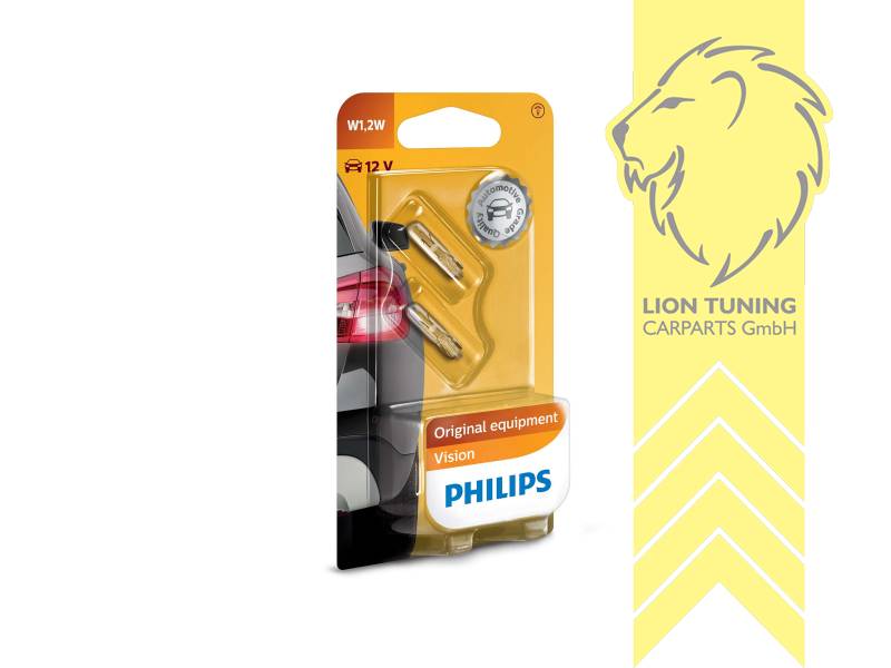 Halogen, W1,2W, 1,2W, 12 V, Eintragungsfrei / mit E-Prüfzeichen