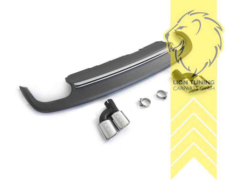 links und rechts, nicht passend für S-Line, PP Kunststoff, grundiert, Eintragungsfrei / als Ersatzteil verwendbar