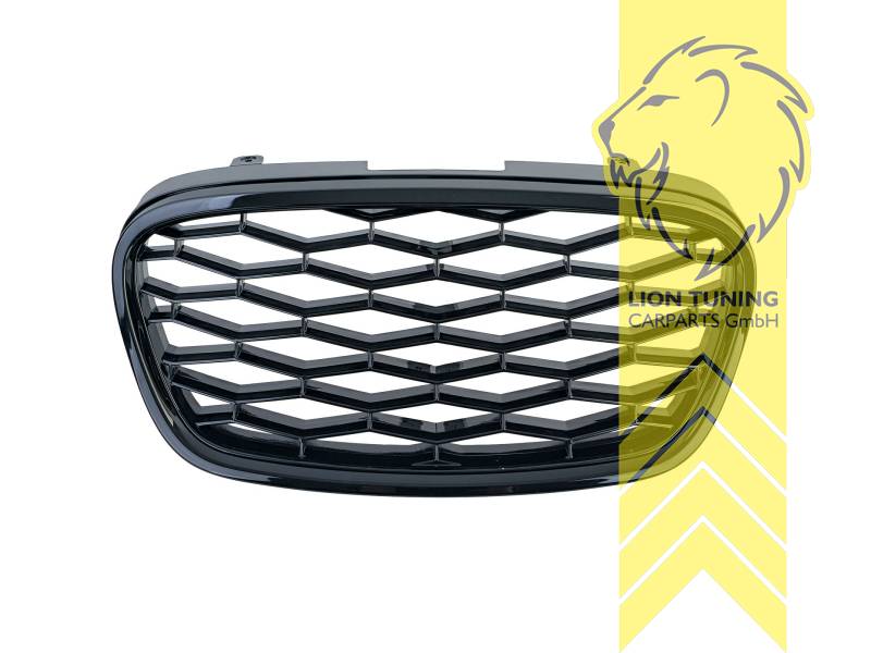 Sportgrill Kühlergrill Für Seat Leon 1M Toledo 1M Schwarz