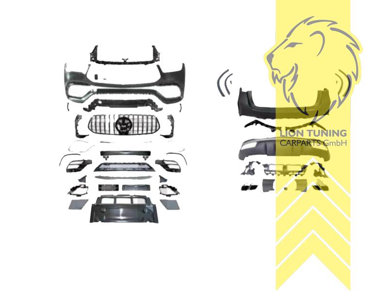 Ersatzteile von äquivalenter Qualität für die Besitzer des Fahrzeugs (entspr. EU-Verordnung 46/2010), PP Kunststoff, grundiert, für Fahrzeuge mit PDC, für Fahrzeuge ohne SRA