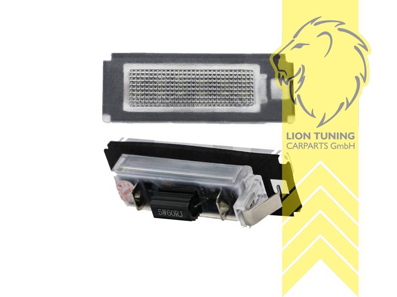 LED, weiss, Eintragungsfrei / mit E-Prüfzeichen