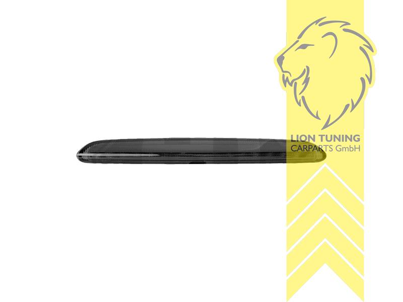 LED, smoke, schwarz, Eintragungsfrei / mit E-Prüfzeichen