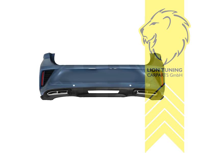 links, auch passend bei R Modellen, Ersatzteile von äquivalenter Qualität für die Besitzer des Fahrzeugs (entspr. EU-Verordnung 46/2010), PP Kunststoff, grundiert, für Fahrzeuge mit PDC, Eintragungsfrei / als Ersatzteil verwendbar