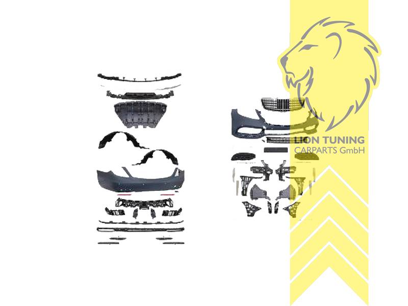 Ersatzteile von äquivalenter Qualität für die Besitzer des Fahrzeugs (entspr. EU-Verordnung 46/2010), PP Kunststoff, grundiert, für Fahrzeuge mit PDC