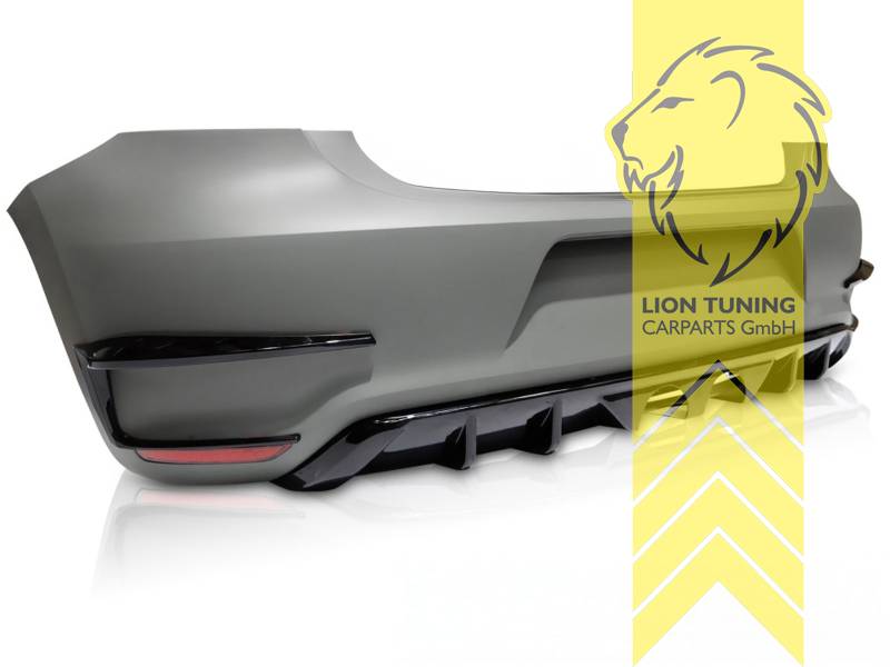 mittig in R20 Optik, Ersatzteile von äquivalenter Qualität für die Besitzer des Fahrzeugs (entspr. EU-Verordnung 46/2010), PP Kunststoff, grundiert, für Fahrzeuge ohne PDC