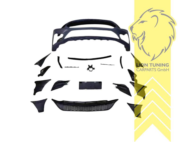 Ersatzteile von äquivalenter Qualität für die Besitzer des Fahrzeugs (entspr. EU-Verordnung 46/2010), PP Kunststoff, grundiert, für Fahrzeuge ohne PDC