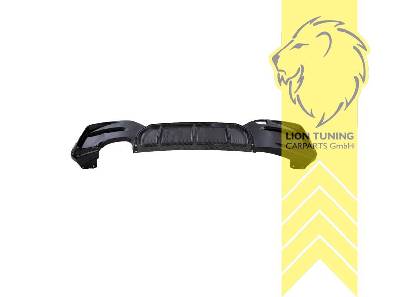 links, carbon Optik, PP Kunststoff, Eintragungsfrei / als Ersatzteil verwendbar