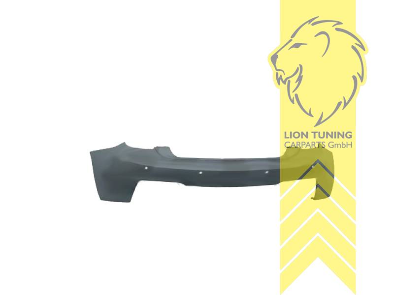 Ersatzteile von äquivalenter Qualität für die Besitzer des Fahrzeugs (entspr. EU-Verordnung 46/2010), auch passend für Original M-Paket, PP Kunststoff, grundiert, für Fahrzeuge mit PDC, Eintragungsfrei / mit ABE