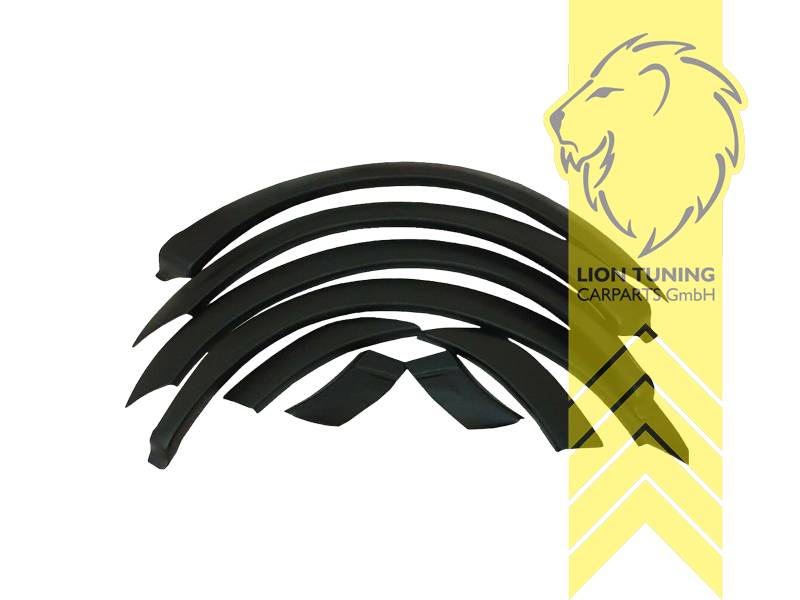 Selbstklebend, schwarz matt, ABS Kunststoff, Eintragungsfrei / mit ABE