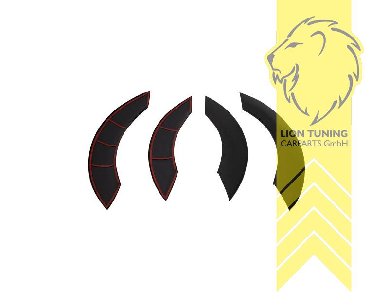 Selbstklebend, schwarz matt, ABS Kunststoff, Eintragungsfrei / mit ABE