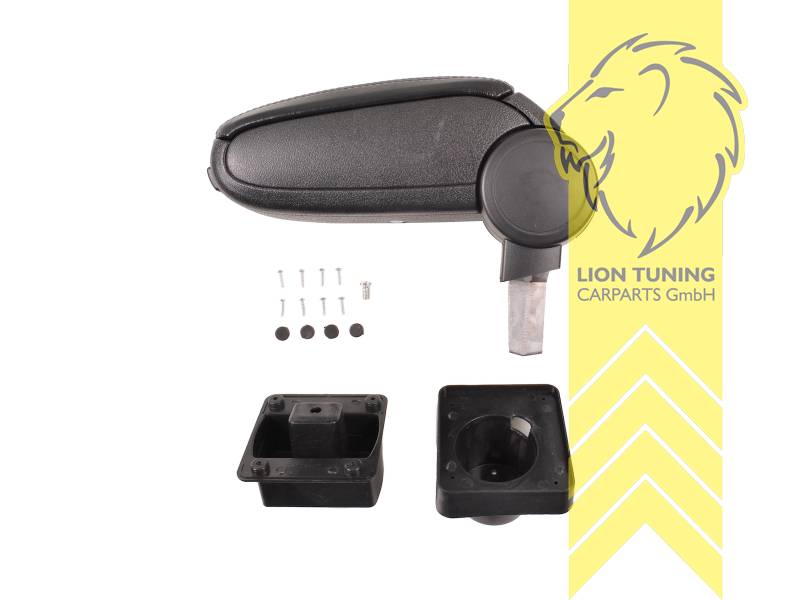 schwarz, nur für Fahrzeuge ohne Original Armlehne geeignet, ABS Kunststoff, Eintragungsfrei / als Ersatzteil verwendbar