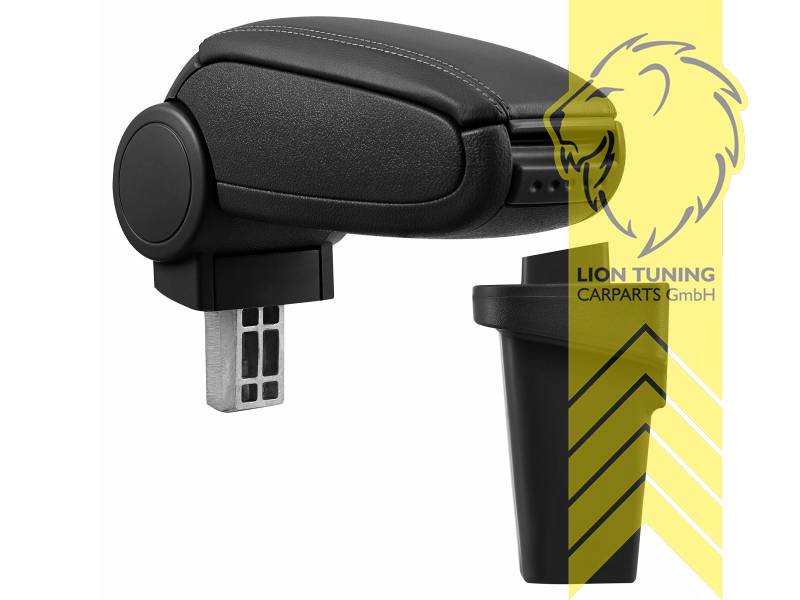 schwarz, nur für Fahrzeuge ohne Original Armlehne geeignet, ABS Kunststoff, Eintragungsfrei / als Ersatzteil verwendbar