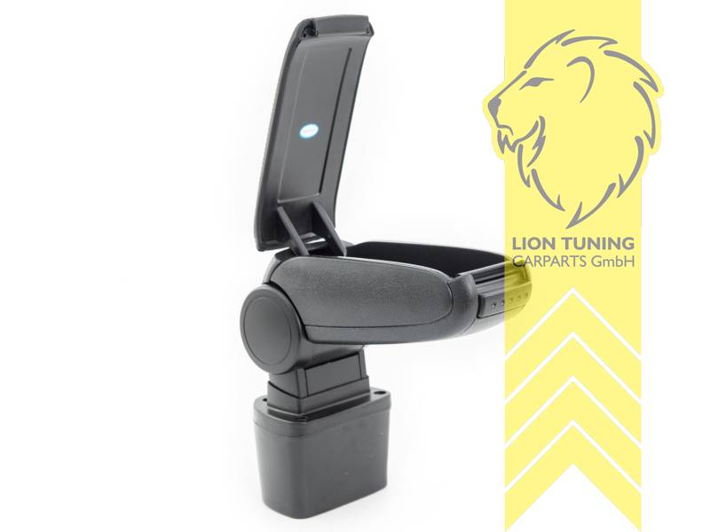 schwarz, nur für Fahrzeuge ohne Original Armlehne geeignet, ABS Kunststoff, Eintragungsfrei / als Ersatzteil verwendbar