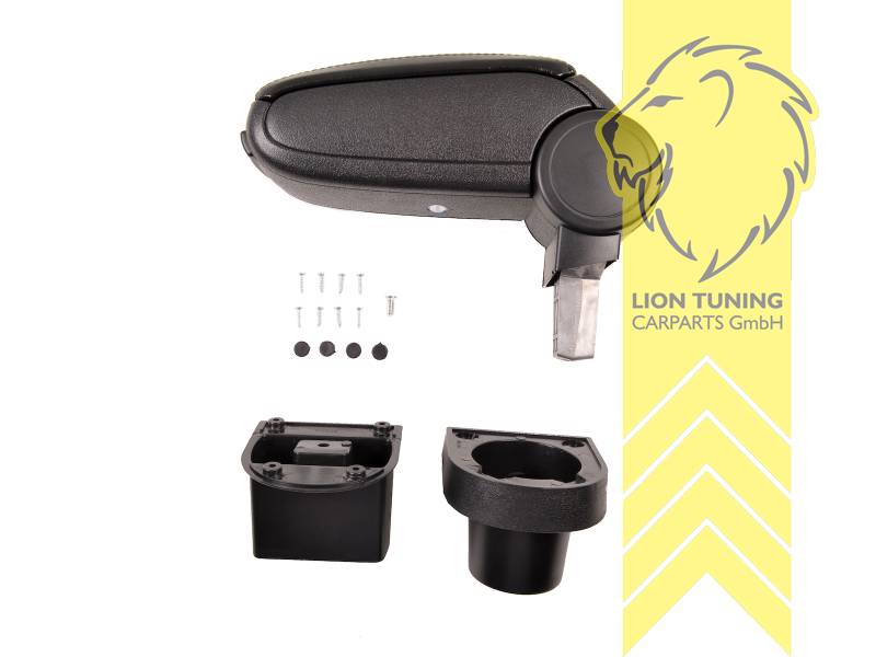 schwarz, nur für Fahrzeuge ohne Original Armlehne geeignet, ABS Kunststoff, Eintragungsfrei / als Ersatzteil verwendbar